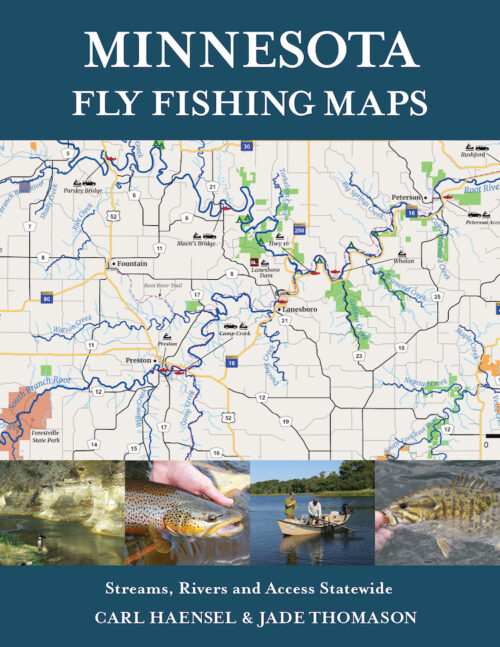 small Fly Fishing Minnesota Map Book Cover Version Final Front